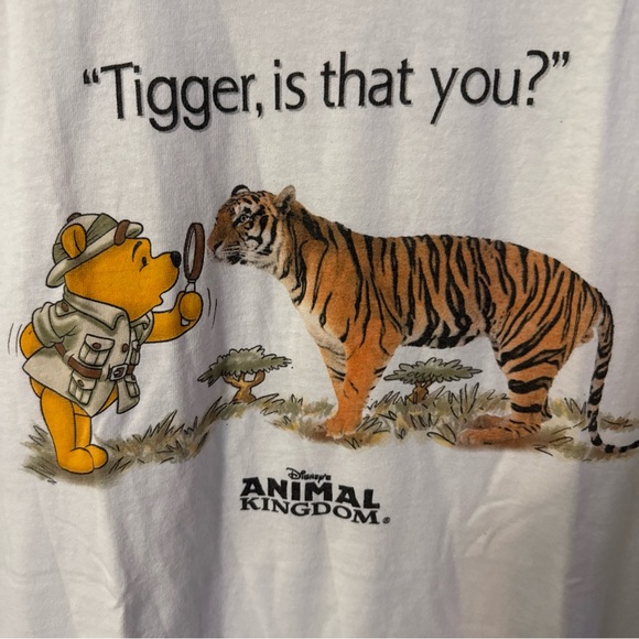 Disney Animal Kingdom Men’s 2XL T-Shirt Y2K - Picture 1 of 16